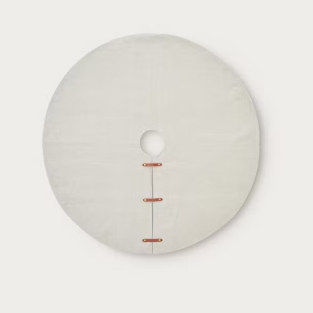 Jenni Kayne White Linen Tree Skirt